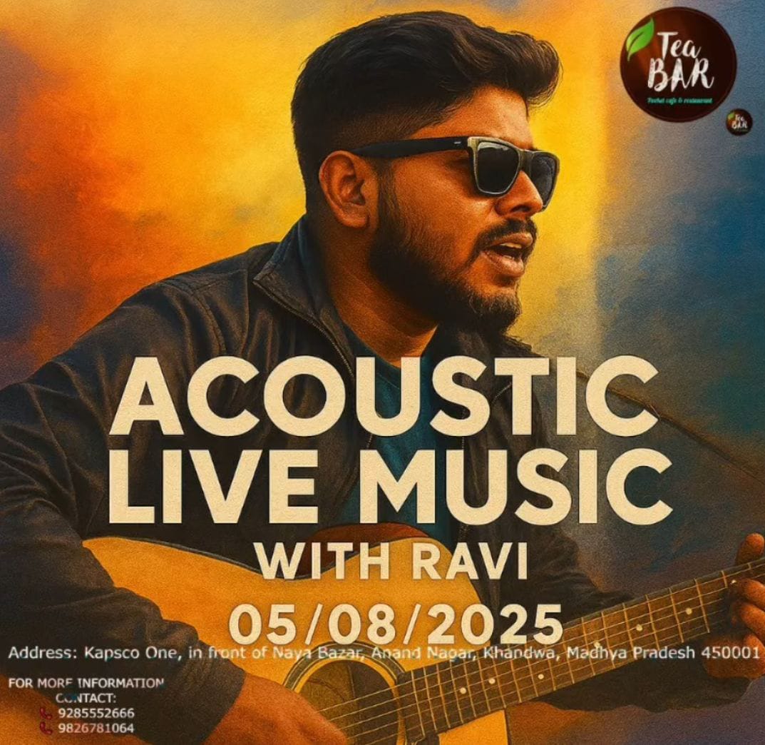 "Live Music Event Photography by DR Creation for Singer Ravi Dange in Indore"