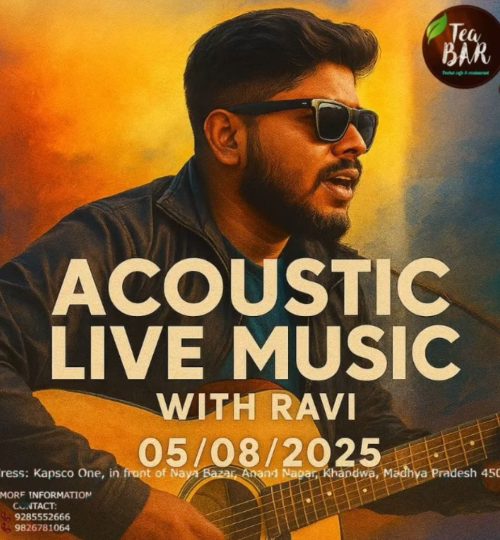 "Live Music Event Photography by DR Creation for Singer Ravi Dange in Indore"